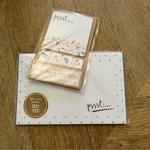 Target dollar spot stationary page flags